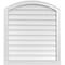 Ekena Millwork Arch Top Surface Mount PVC Gable Vent: Functional, w/ 2"W x 2"P Brickmould Sill Frame, 30"W x 34"H GVPAR30X3403SF - alternate 1